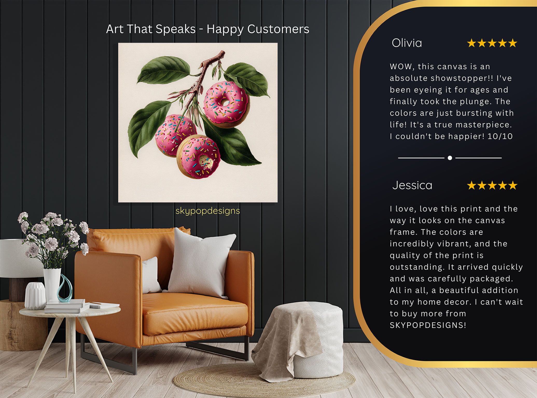 8.jpg Donut Branch Art