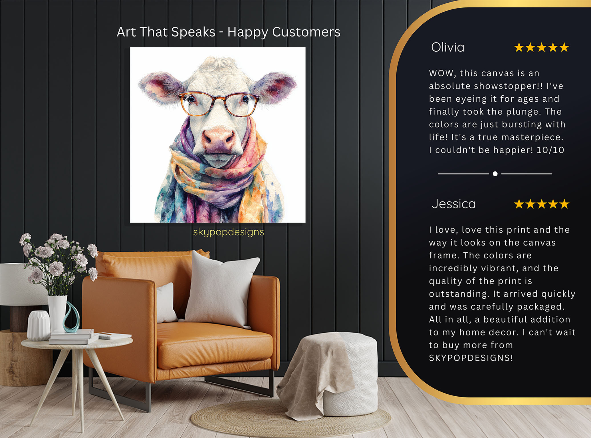 8.jpg Highland Cow Art