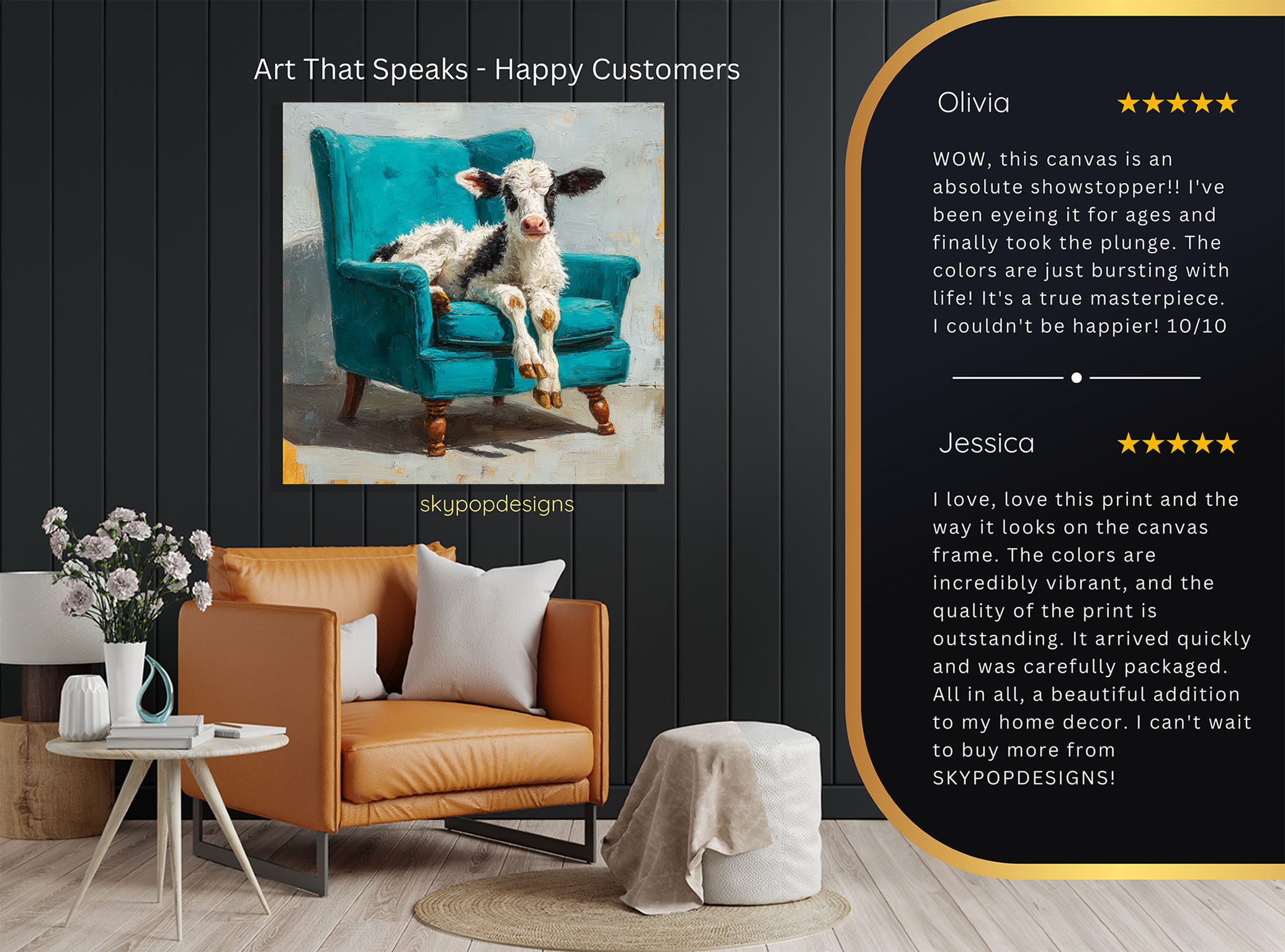 8.jpg Highland Cow Art