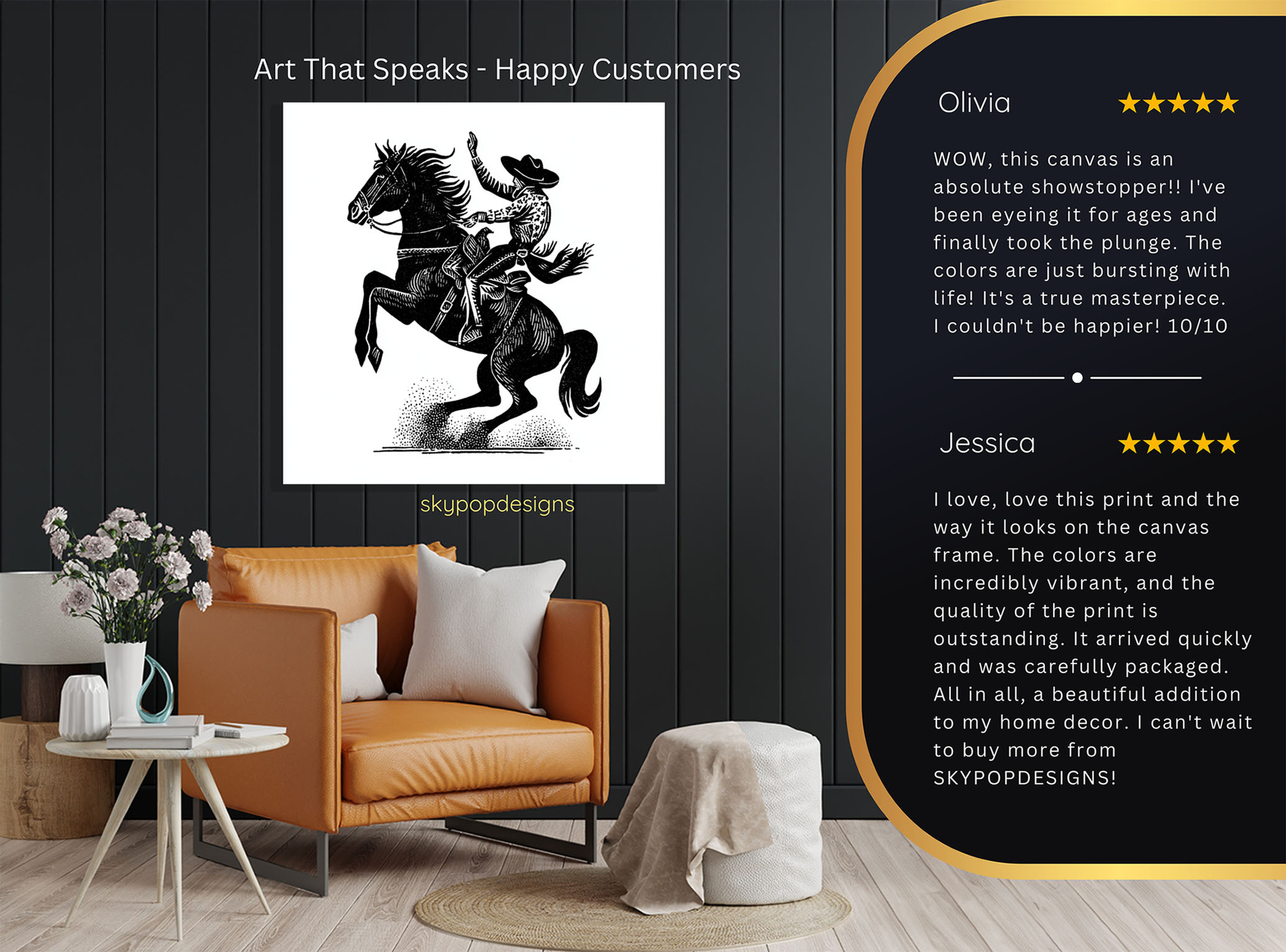 8.jpg Cowboy Horse Art