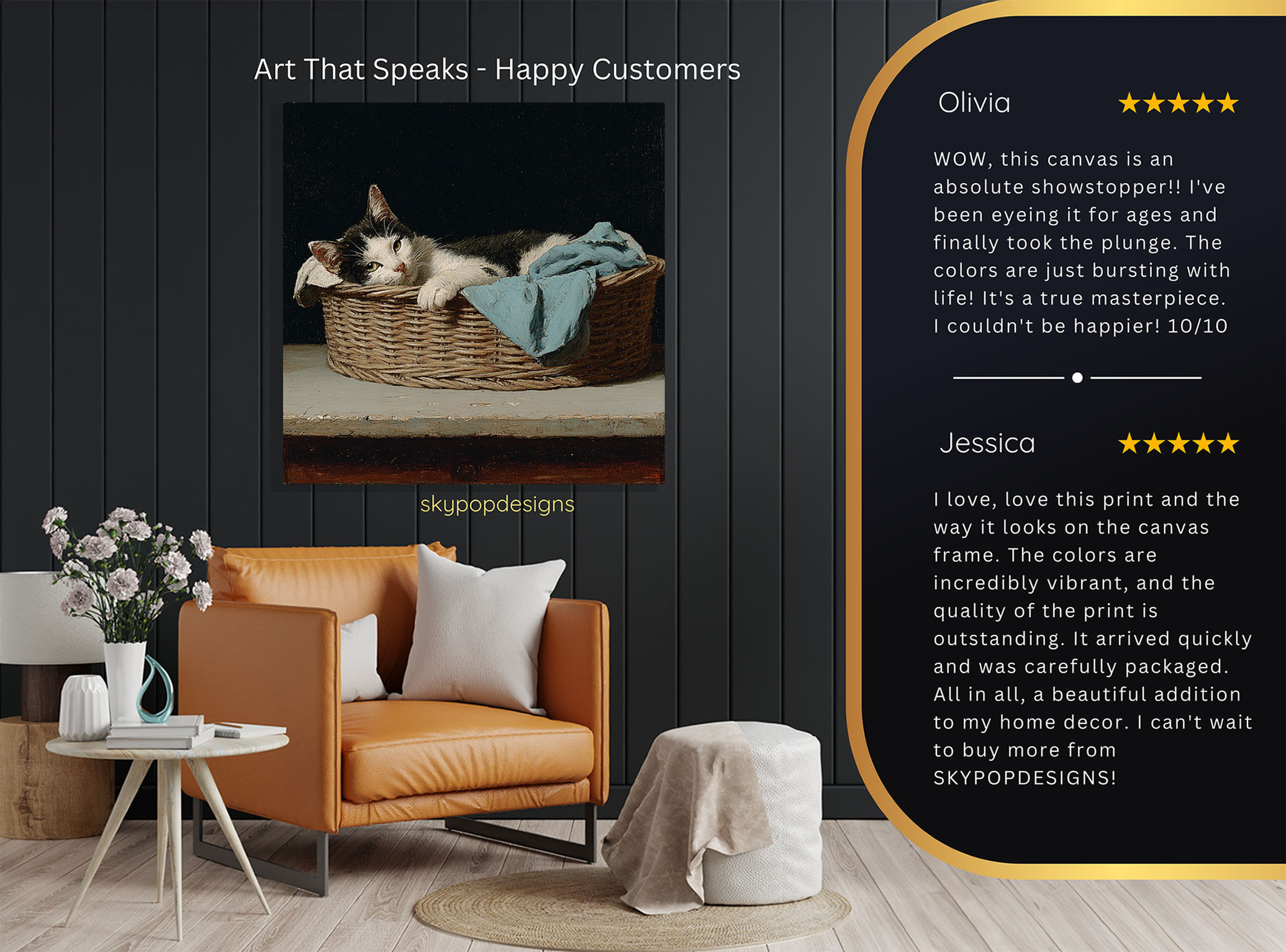 8.jpg Kitten Basket Art