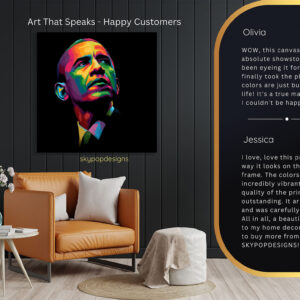 Barack Obama Portrait Art