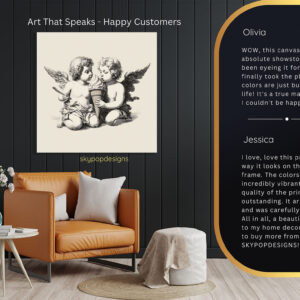Cherubs Sweet Treat Art