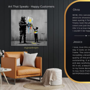 Child's Art Transforms Harsh Reality Art