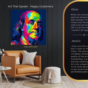 Benjamin Franklin Pop Art