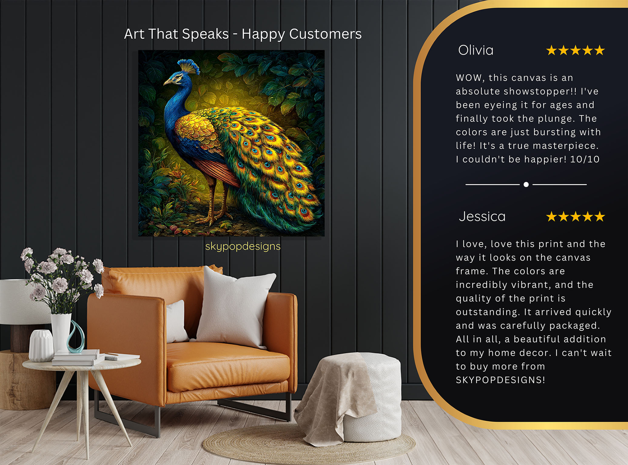 8.jpg Peacock Bird Art