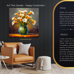 Calla Lily Bouquet Art