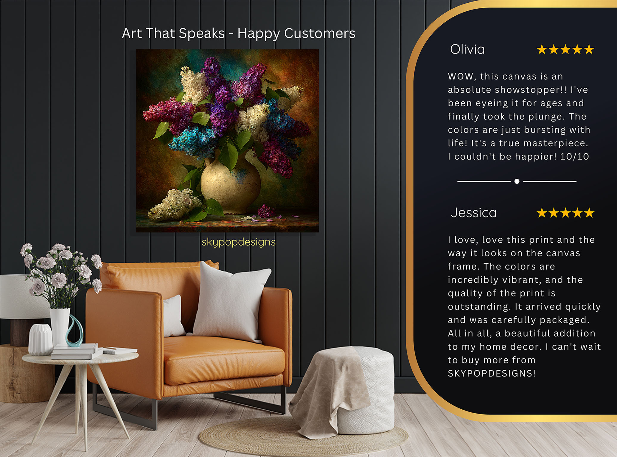 8.jpg Lilac Blooms Art