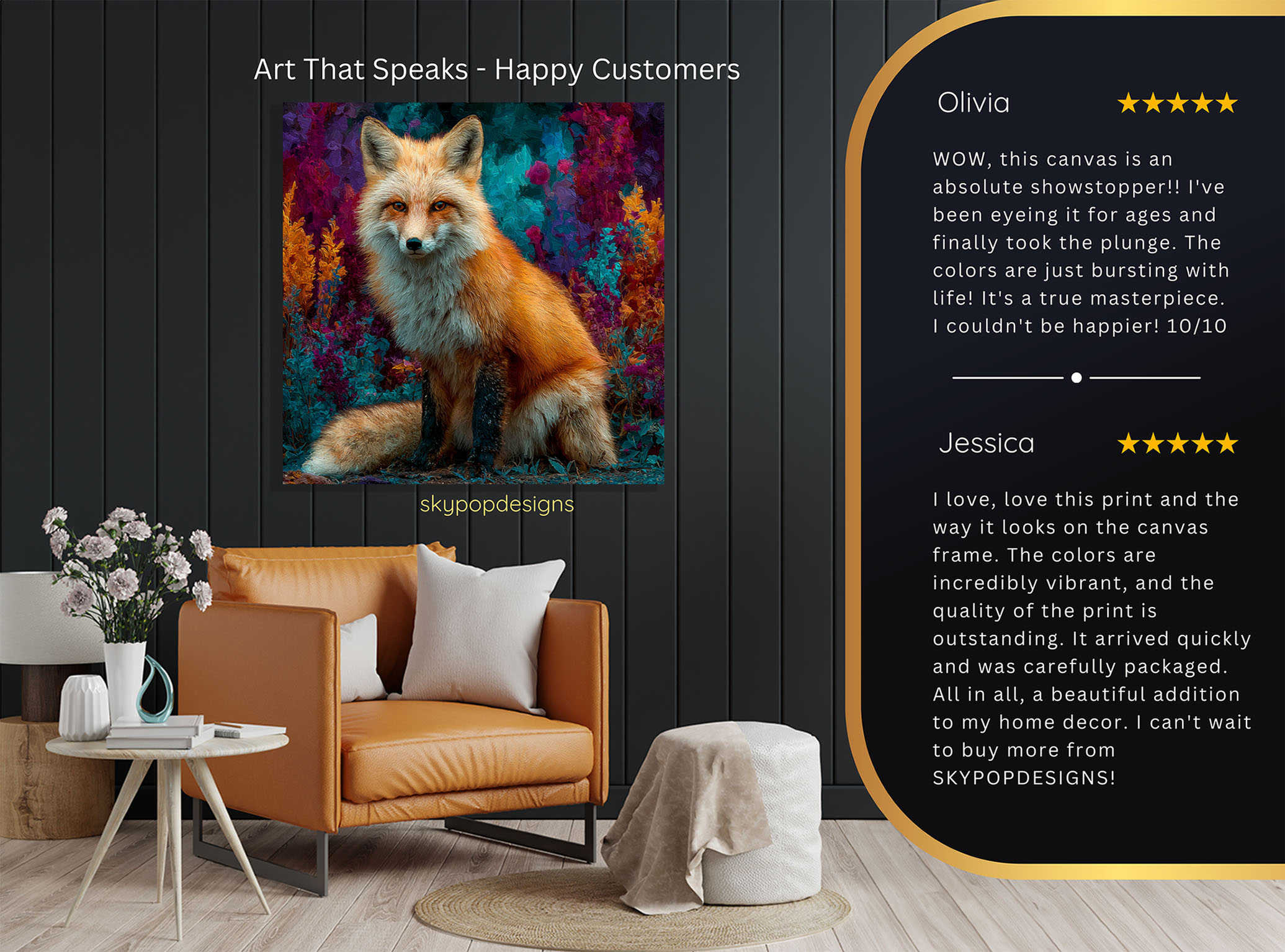 8.jpg Fox Forest Art