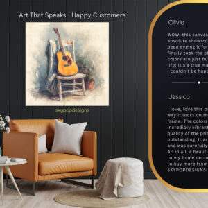 Acoustic Guitar Serenade Art
