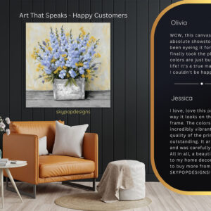 Snapdragon Lavender Art