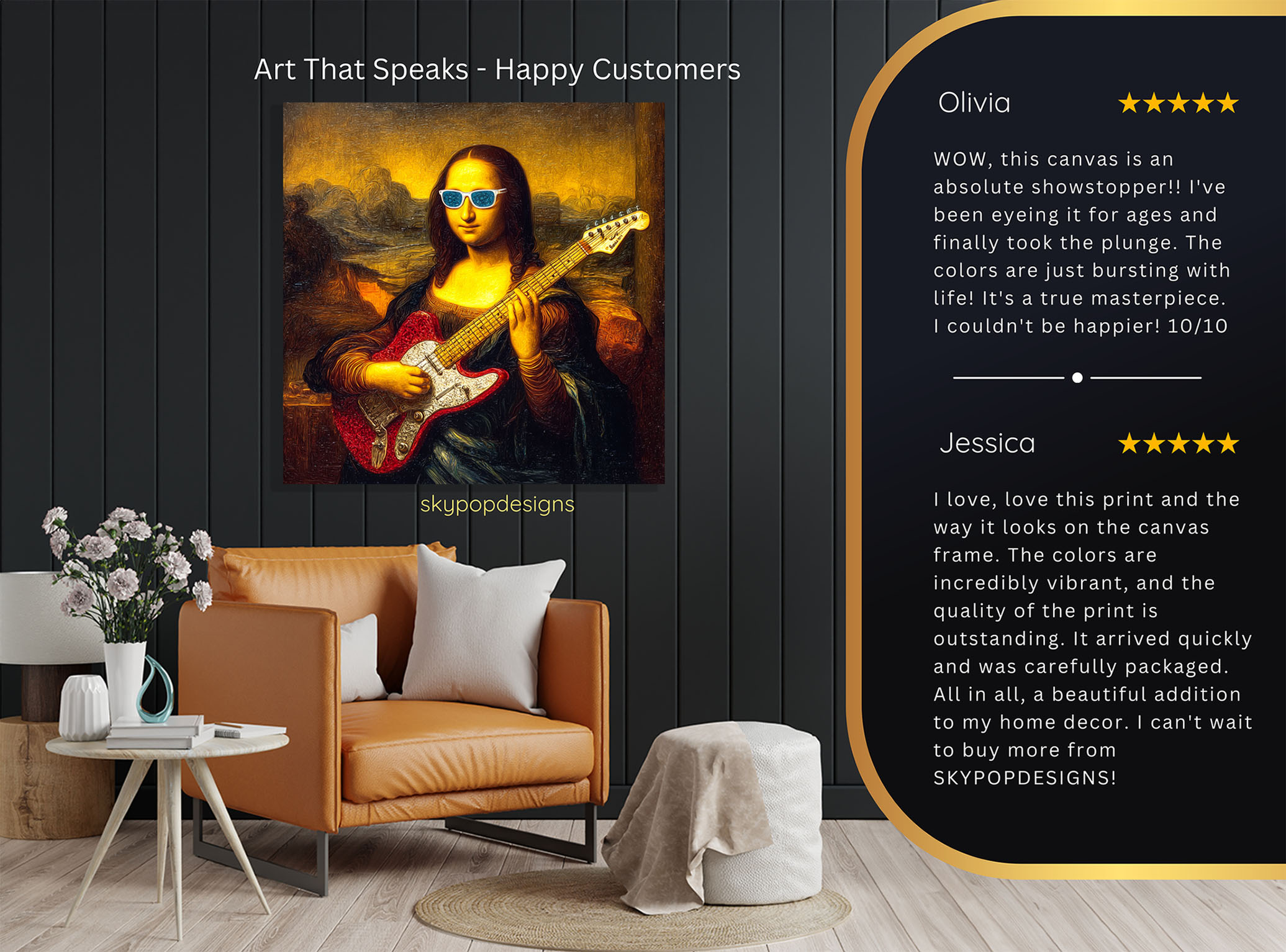 8.jpg Mona Lisa Rock Star Art