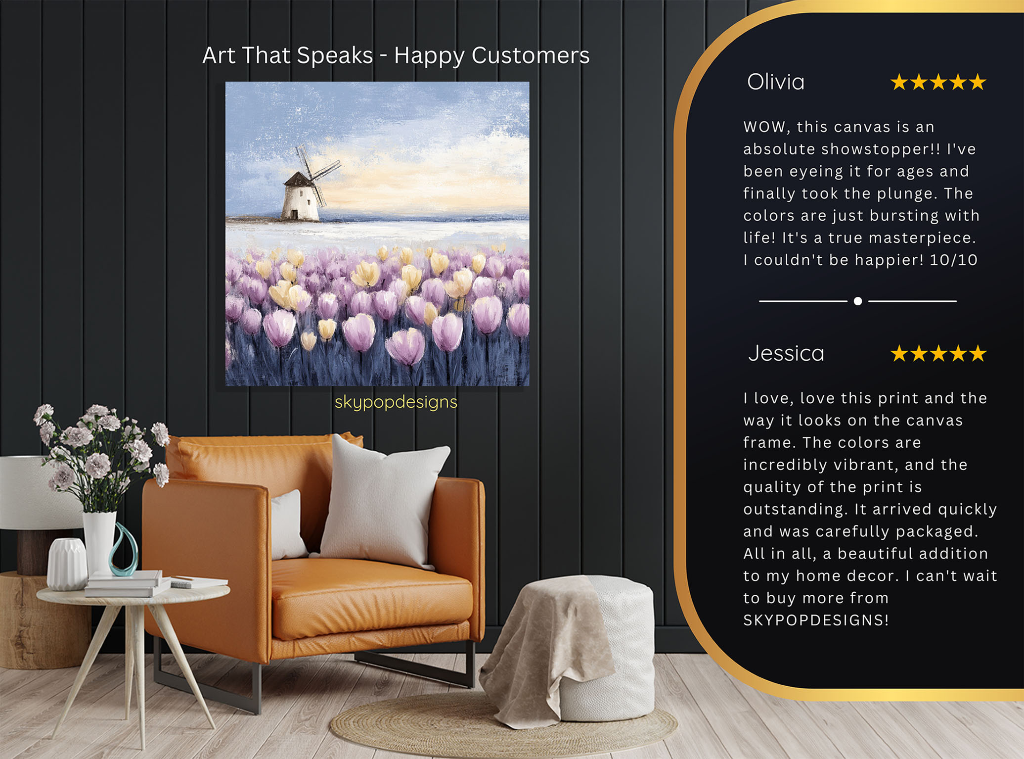 8.jpg Tulip Field Windmill Art