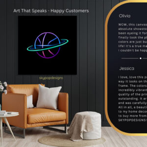 Basketball Planet Art