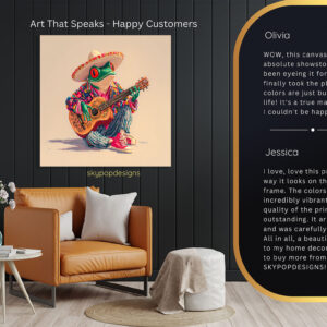 Frog Mariachi Jam Session Art