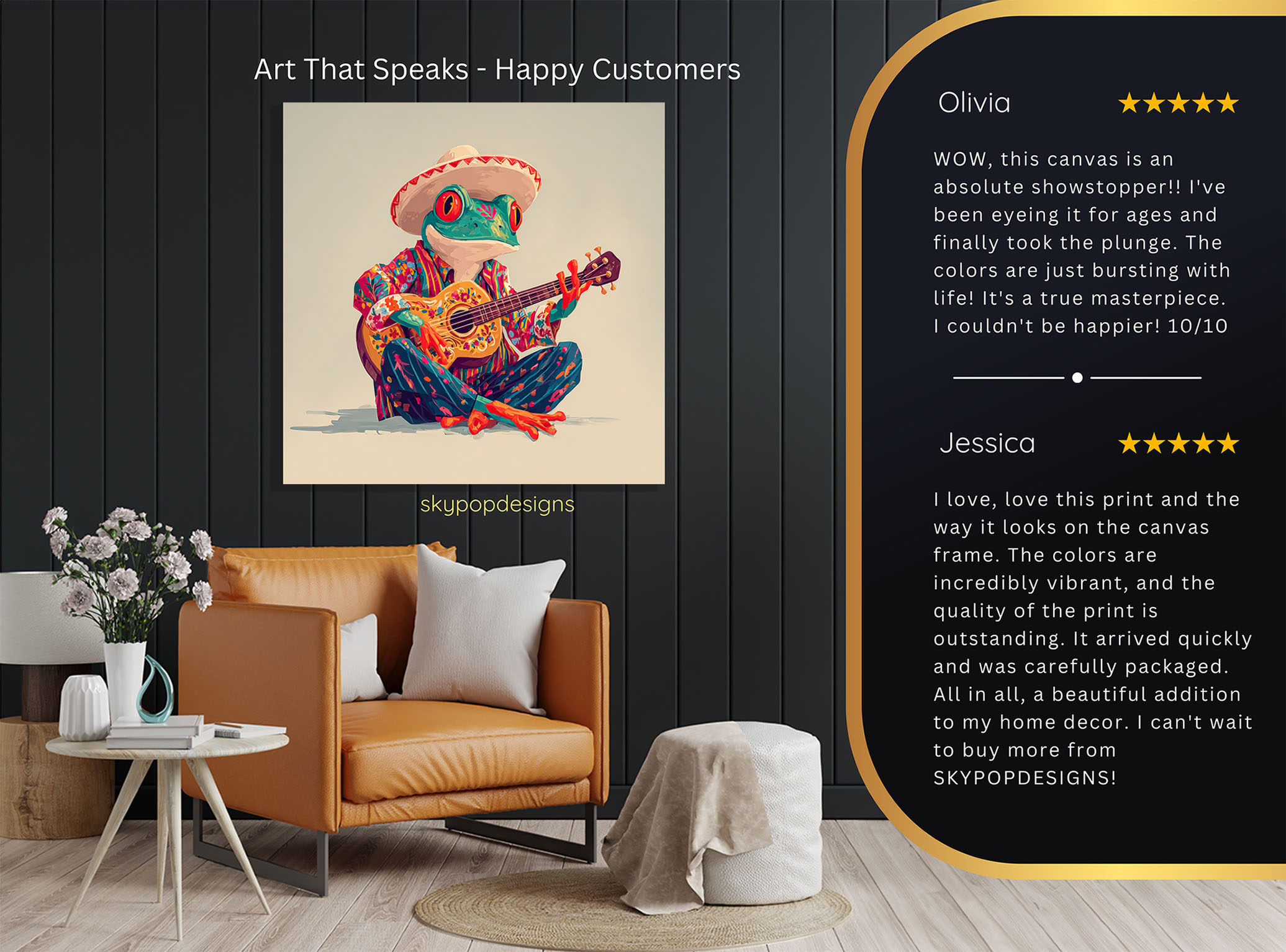 8.jpg Frog Guitar Art