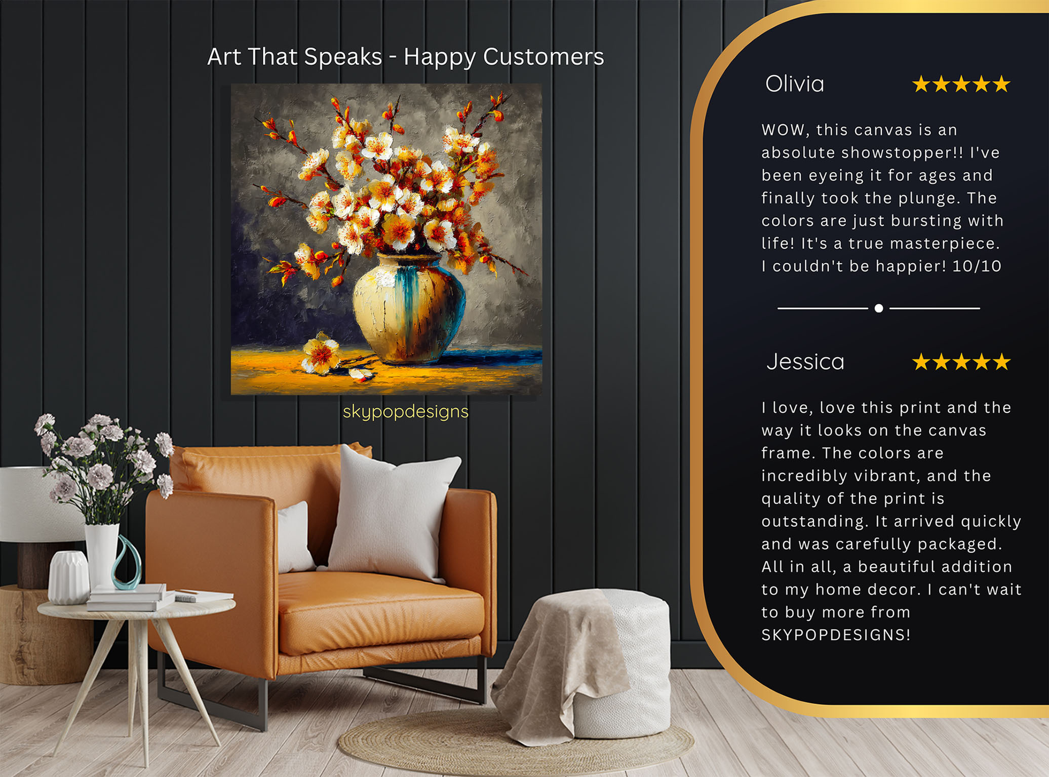 8.jpg Cherry Blossom Vase Art