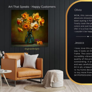 Daffodil Bouquet Art