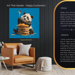 Panda Sweet Treat Art