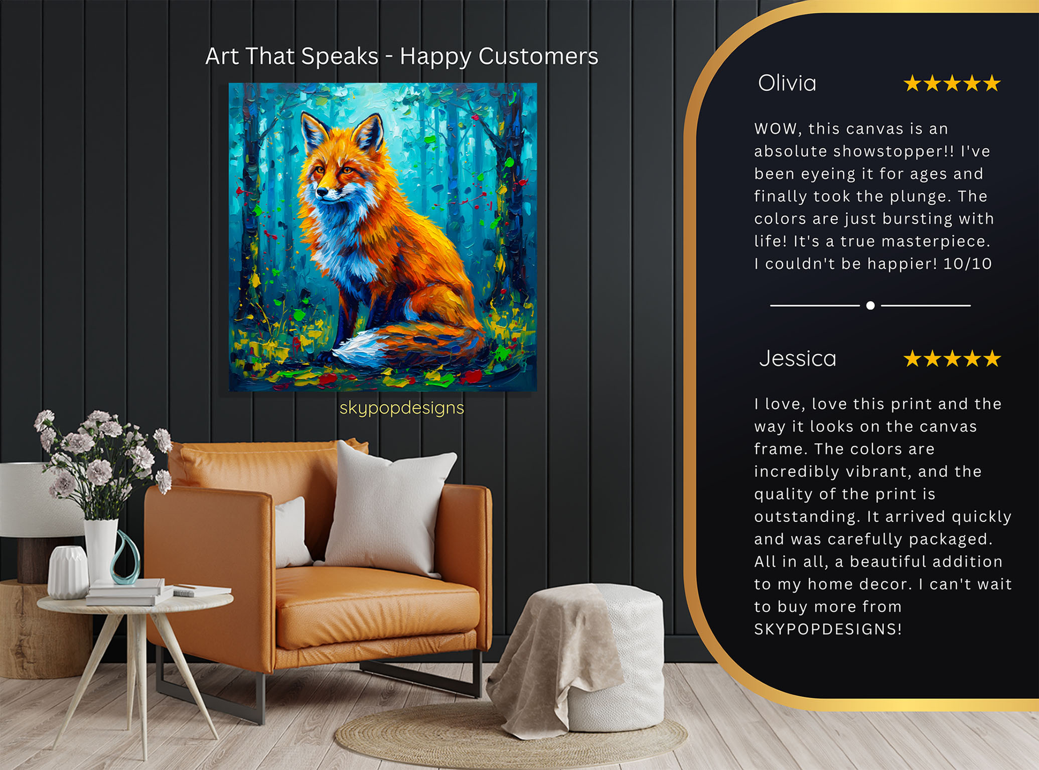 8.jpg Fox Forest Art