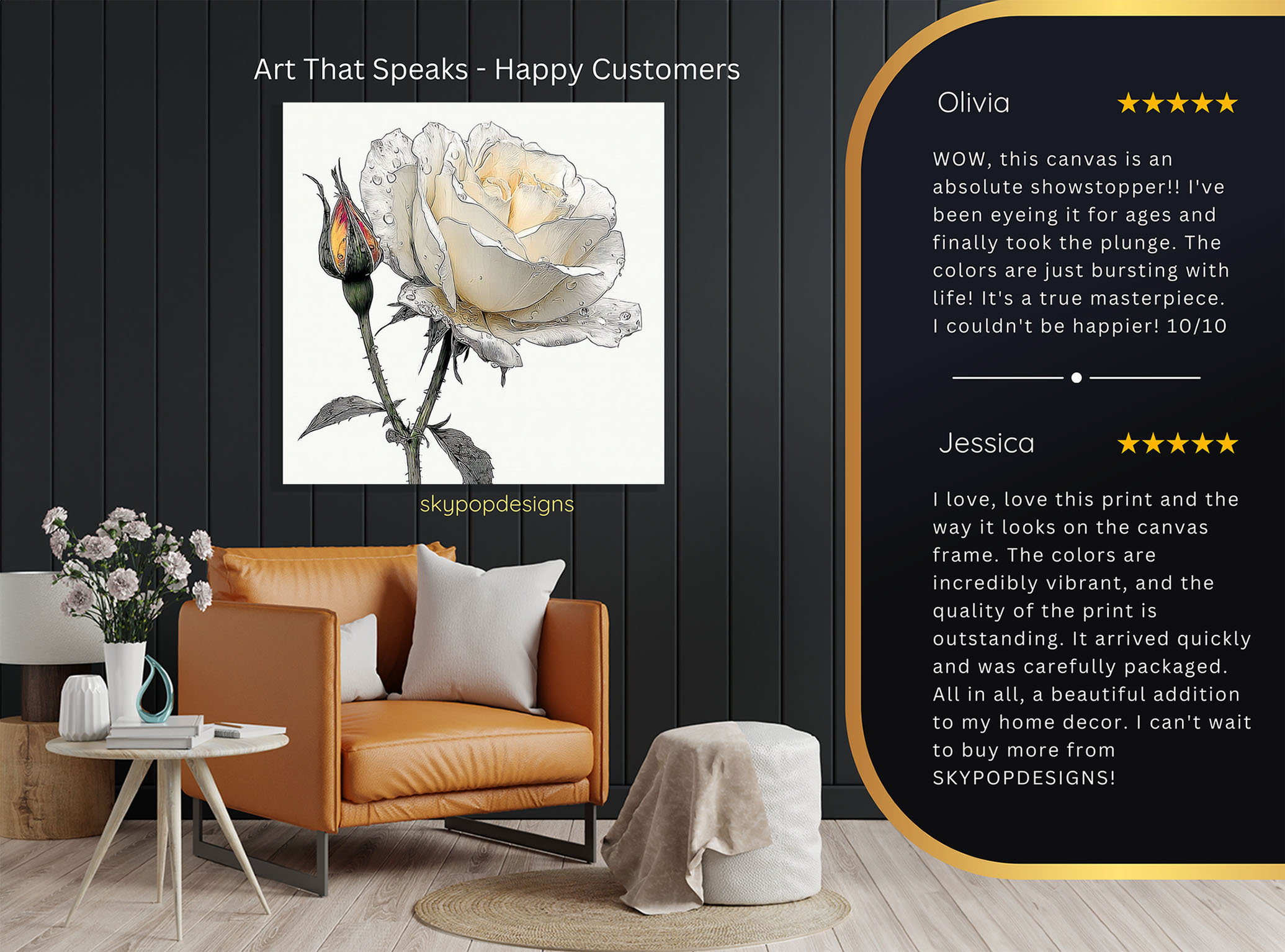 8.jpg White Rose Dewdrops Art