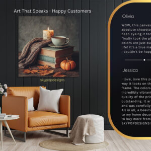 Cozy Autumn Afternoon Art