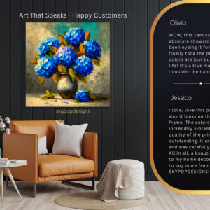 Hydrangea Bouquet Art