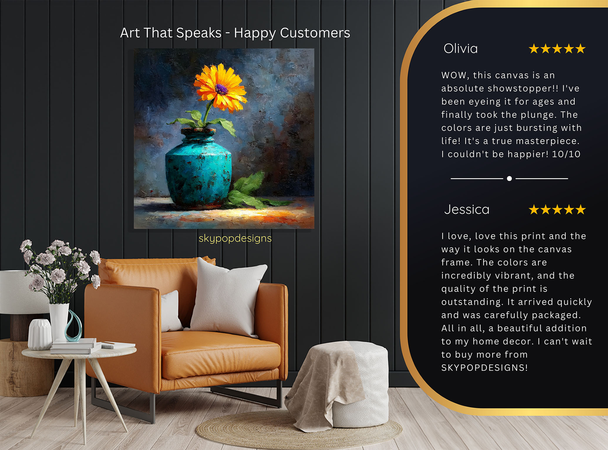 8.jpg Marigold Vase Art