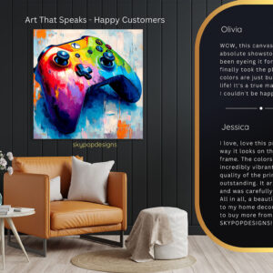 Gaming Controller Art