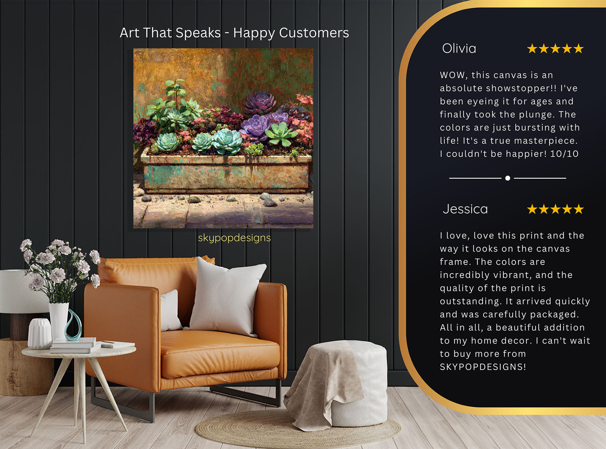 8.jpg Succulent Garden Planter Art