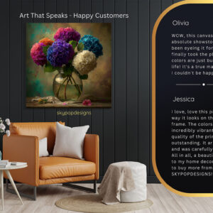 Hydrangea Bouquet Art