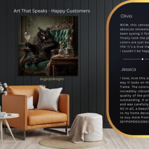 Victorian VIP Cat Art