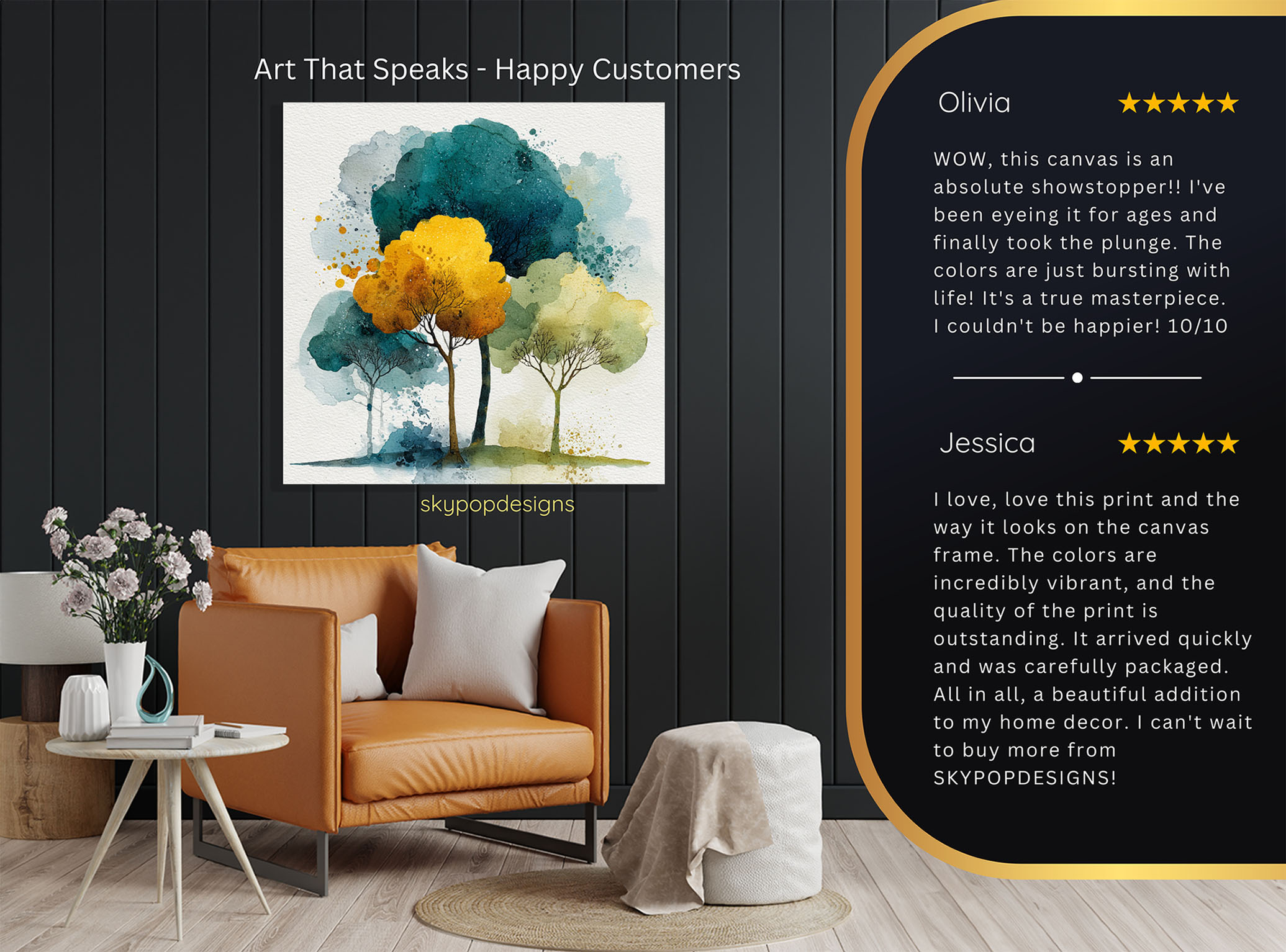 8.jpg Golden Autumn Trees Art