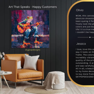 Frog Jam Session Art