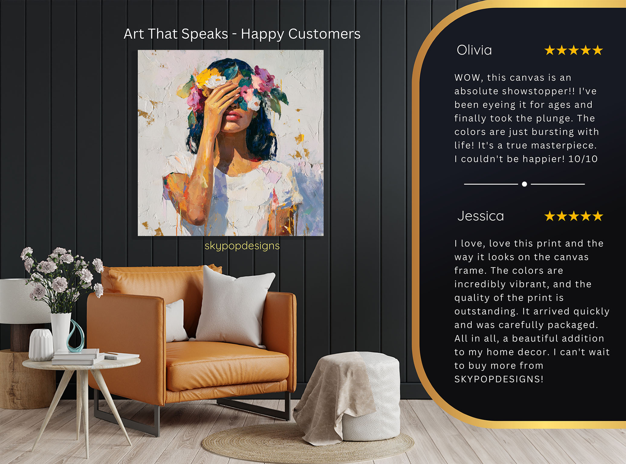 8.jpg Floral Crown Woman Art