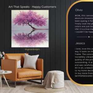 Cherry Blossom Tree Art