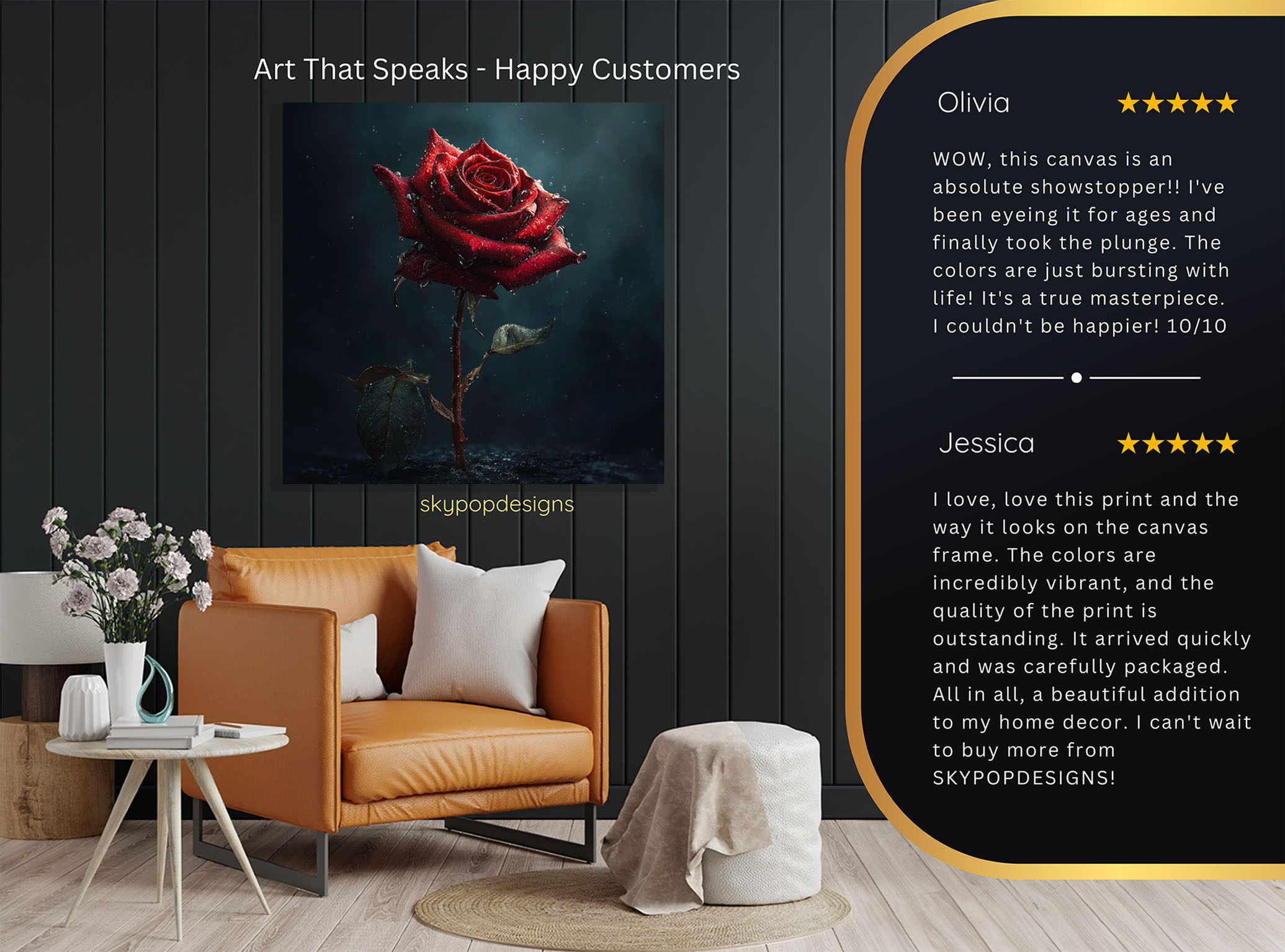 8.jpg Red Rose Rain Art