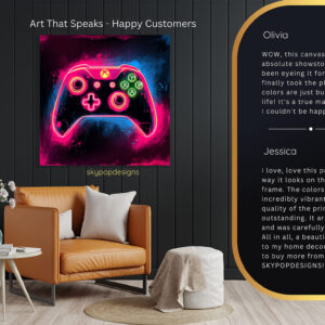 Neon X Controller Art