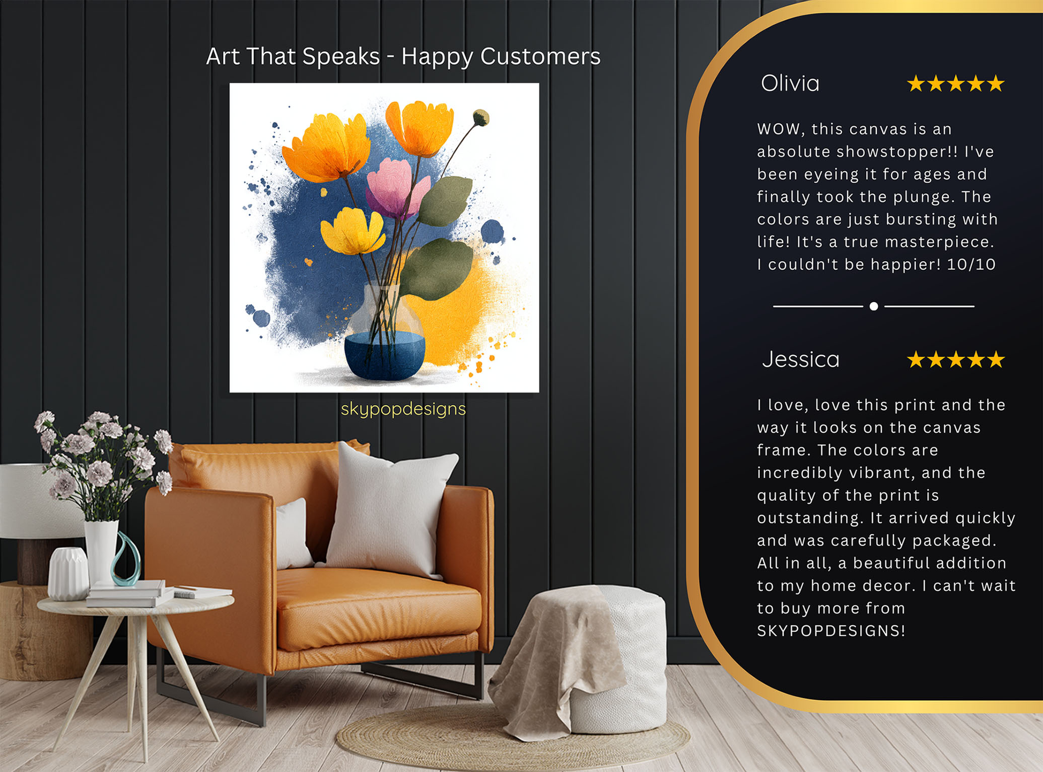 8.jpg Poppy Bouquet Art