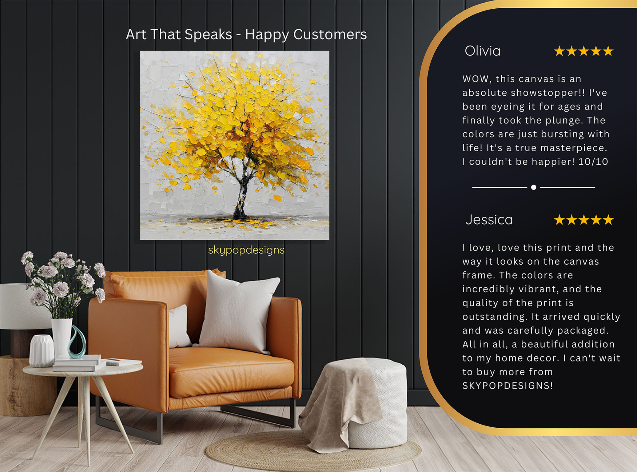 8.jpg Golden Autumn Tree Art