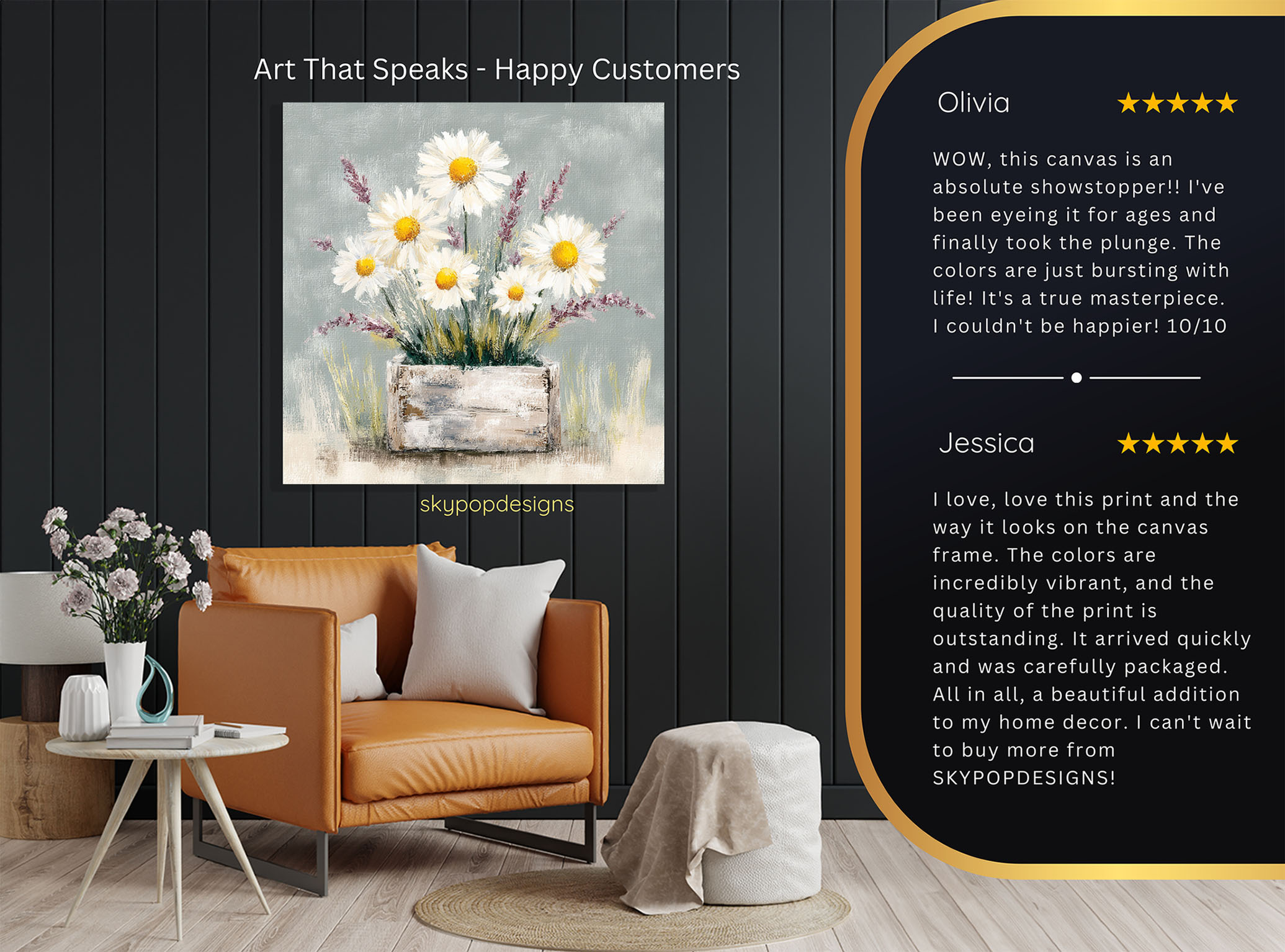 8.jpg Daisy Bouquet Art