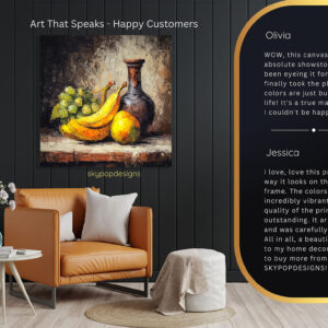 Vibrant Harvest Still Life Art