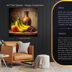 Classic Fruit Still Life Art