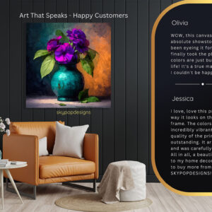 Petunia Still Life Art