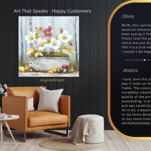 Hellebore Flower Art