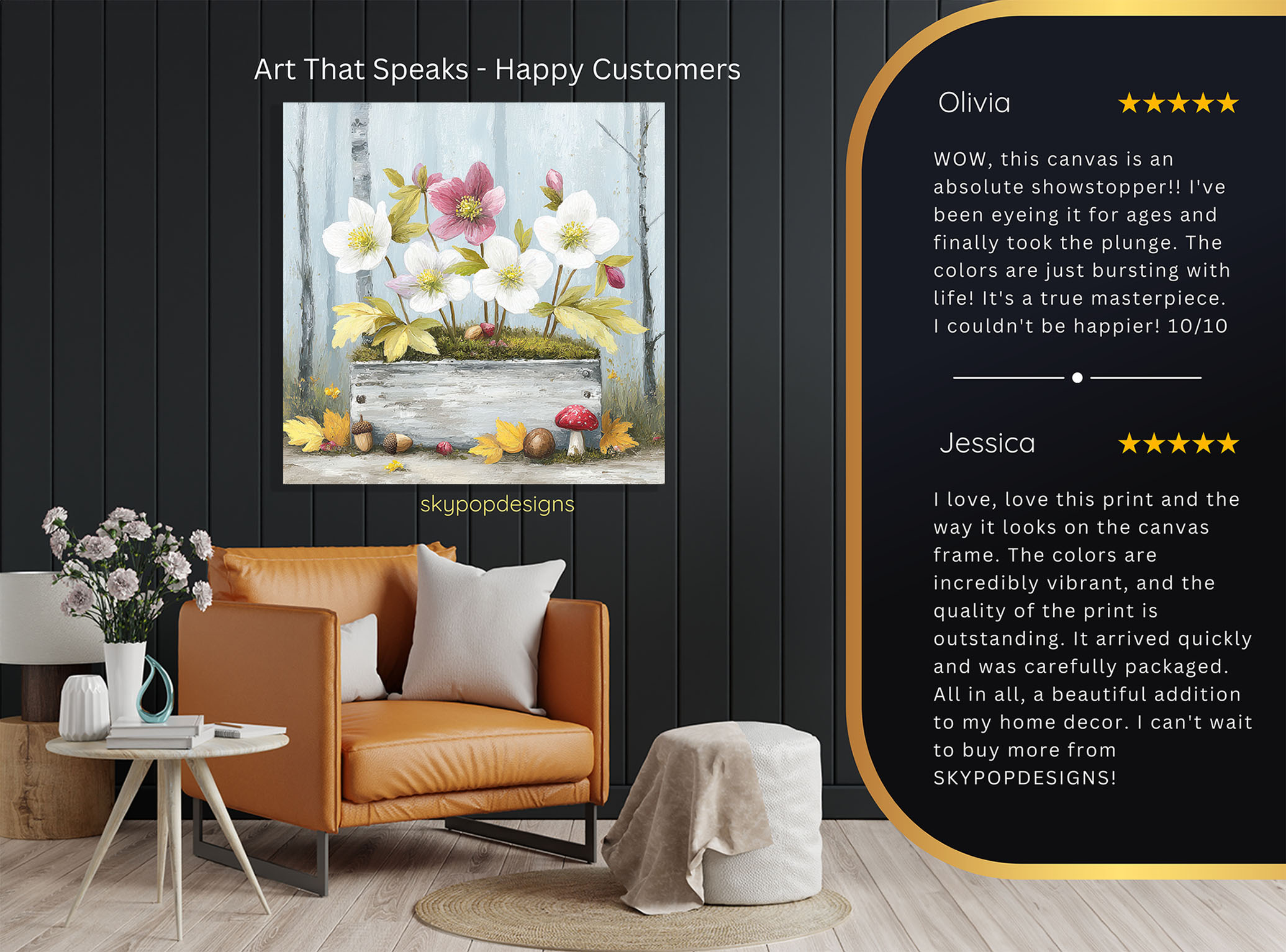 8.jpg Hellebore Flower Art