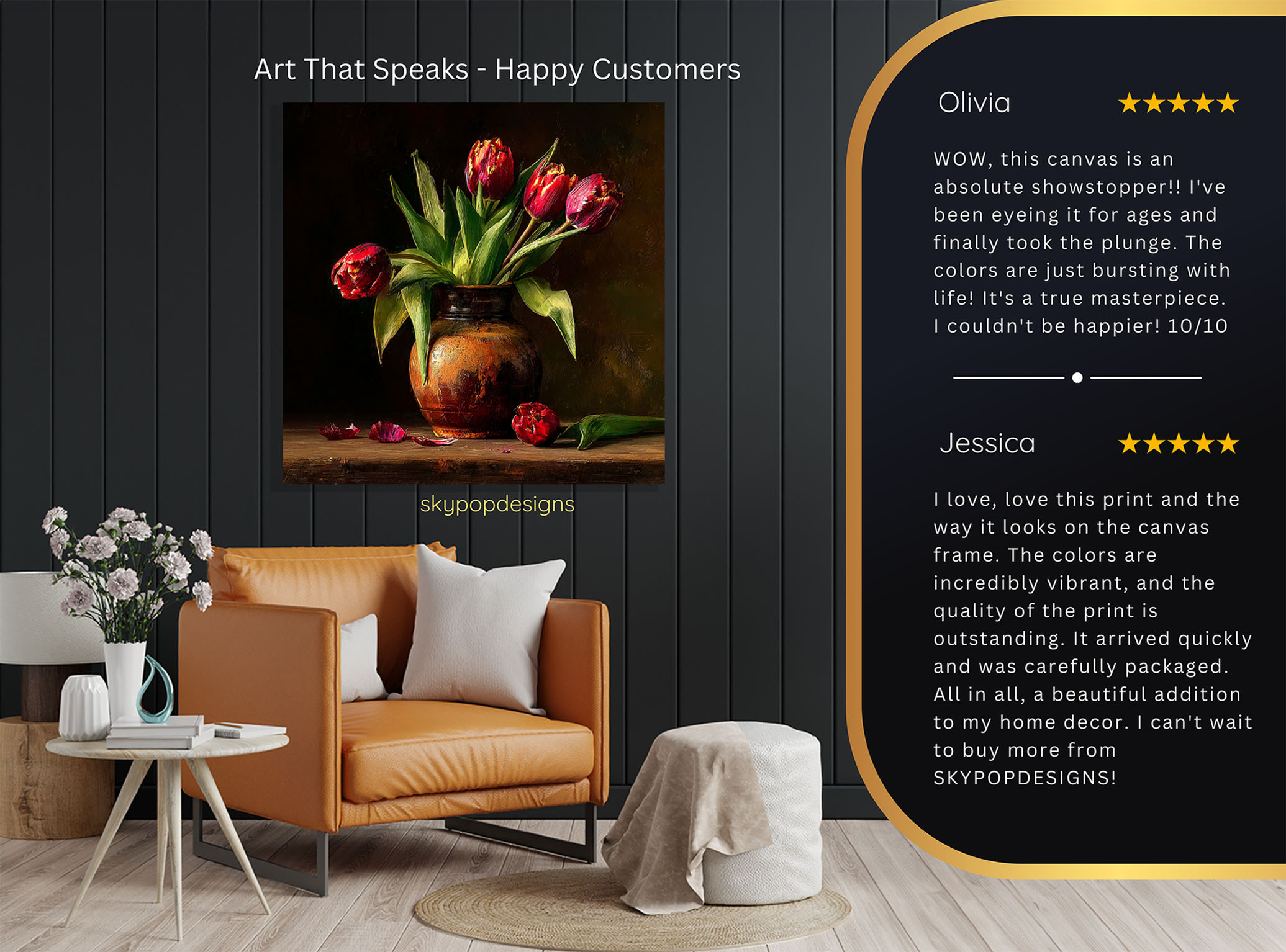 8.jpg Rustic Tulips Still Life Art