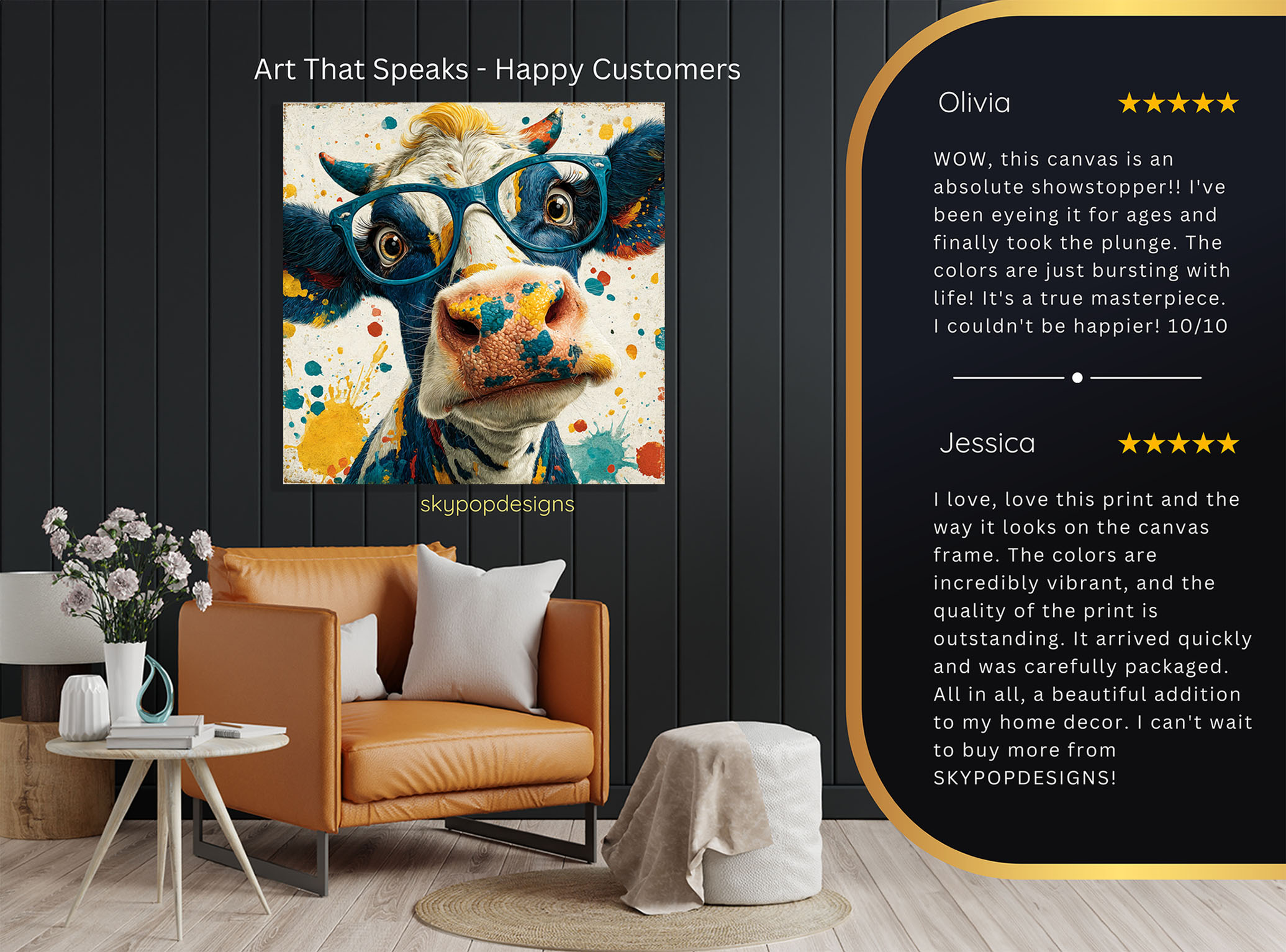 8.jpg Highland Cow Art