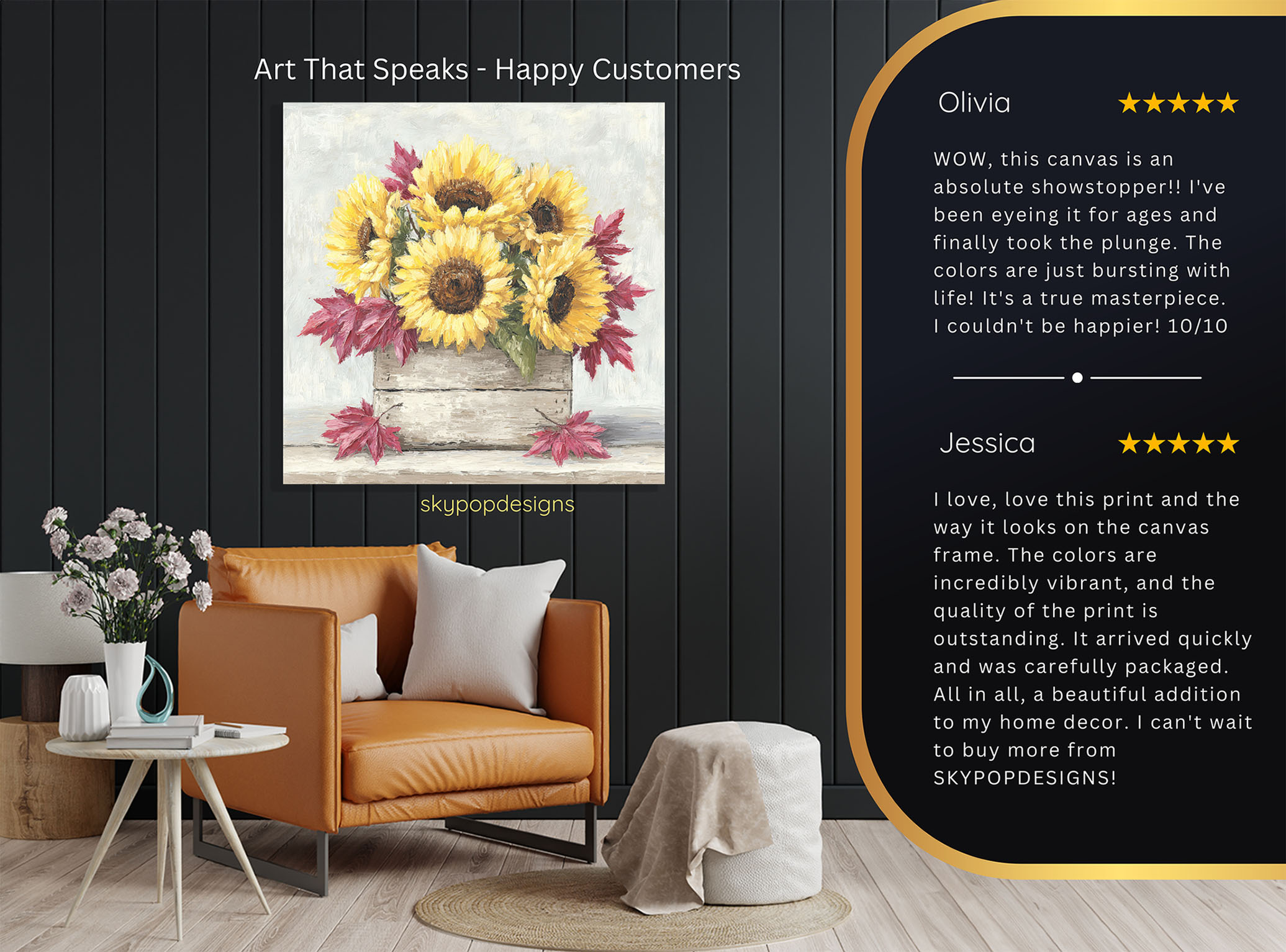 8.jpg Sunflower Harvest Crate Art