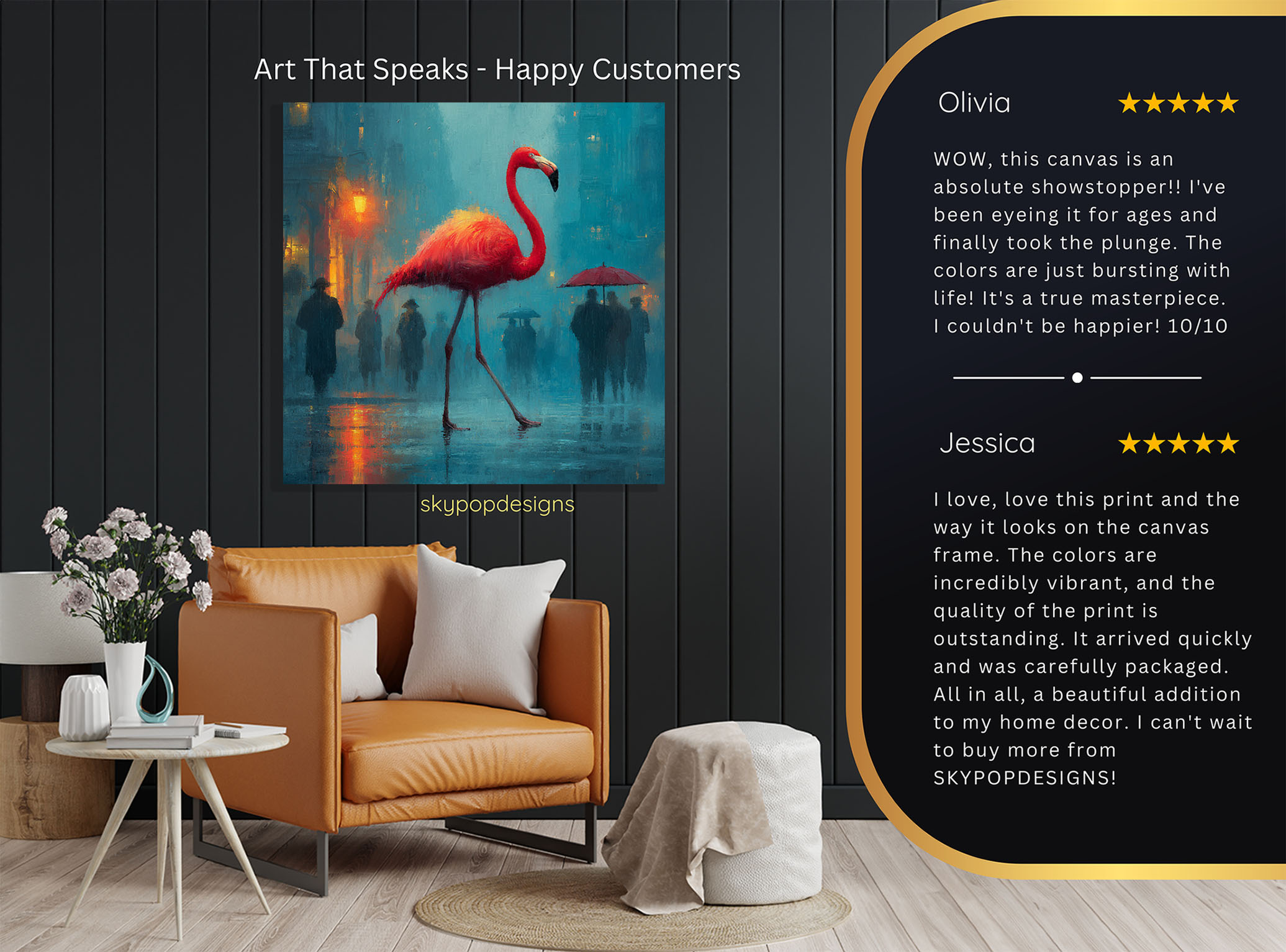 8.jpg Flamingo City Strut Art